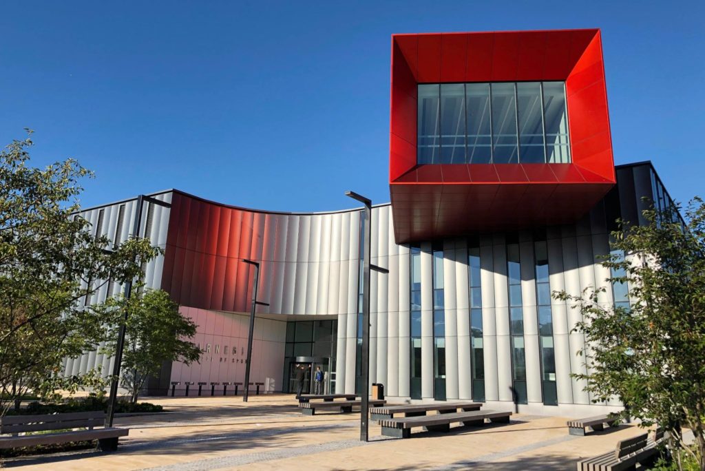 Carnegie School of Sport building face