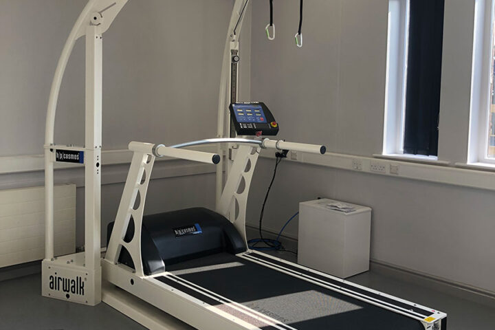 treadmill and unweighting system