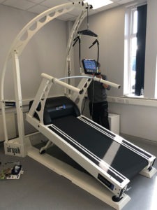 treadmill at incline position