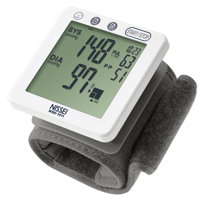 Nissei WSK1011 Wrist Digital Blood Pressure Monitor