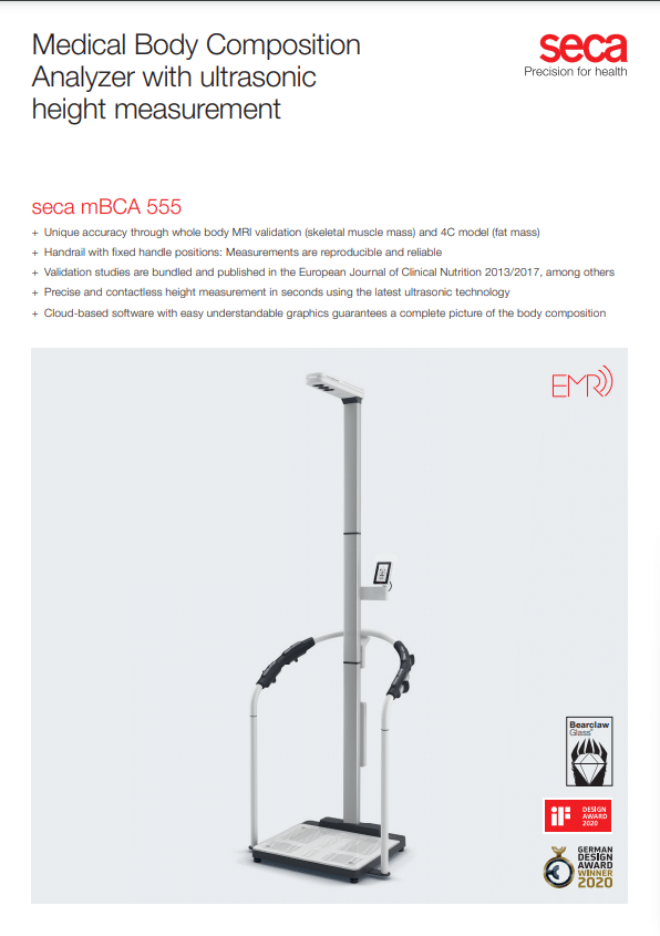 Seca 514 Medical Body Composition Analyzer for Determining Body Compos