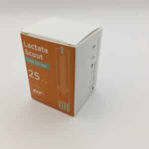 Box of 25 Lactate Sport Test Strips