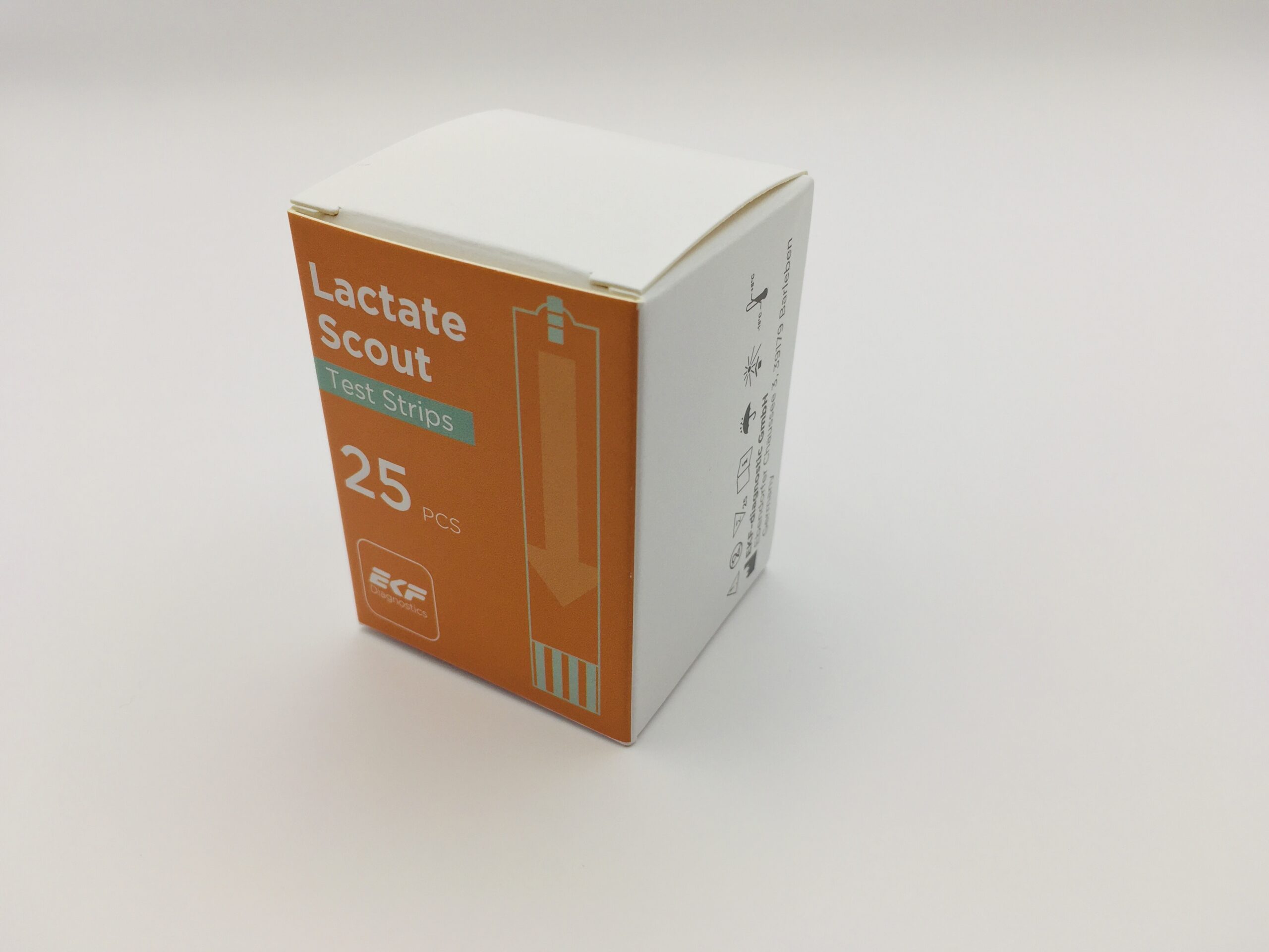 Box of 25 Lactate Sport Test Strips