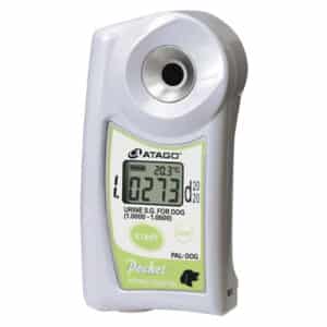 The PAL-USG (DOG) refractometer is designed for measuring Urine Specific Gravity for dog.