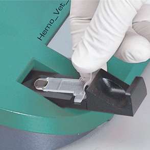 HEMO VET cuvette blood testing